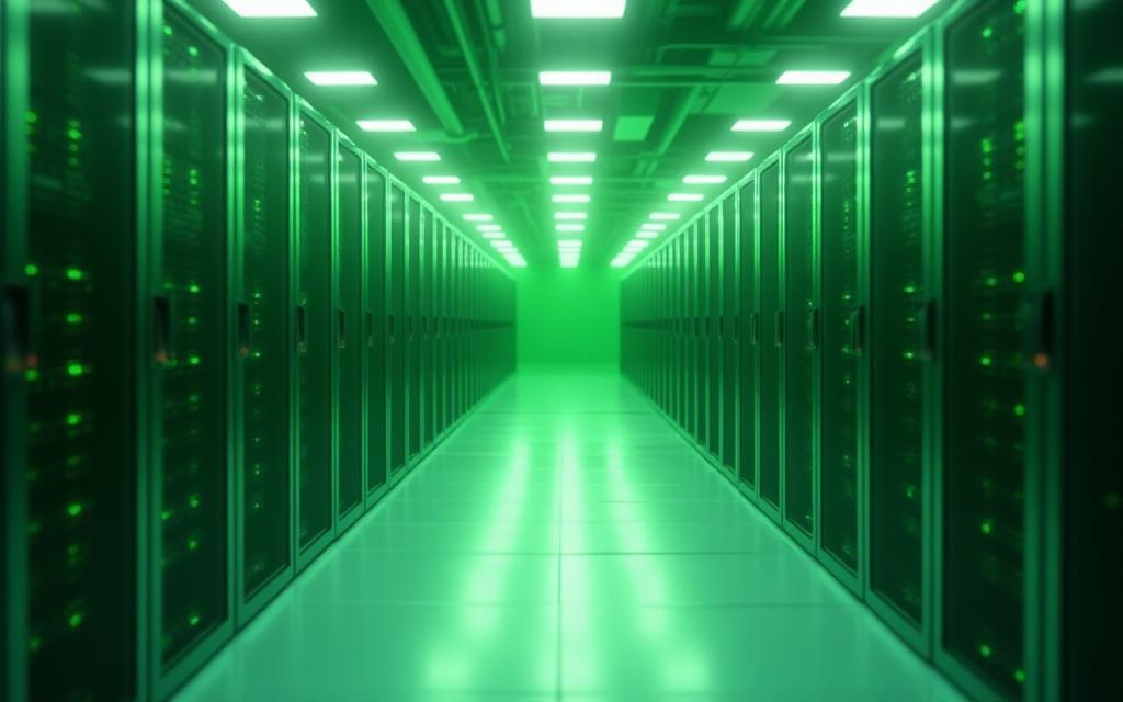Green data center racks